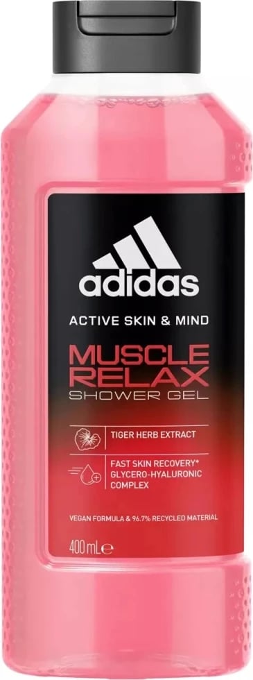Xhel dushi për meshkuj Adidas Active Skin & Mind Muscle Relax 400ml