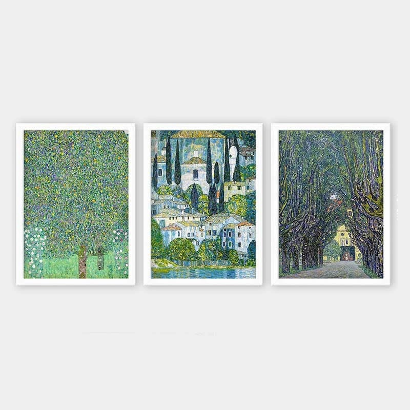 Pikturë dekorative me kornizë (3 copë), Wallity, 3BC_UN3848003 _3545