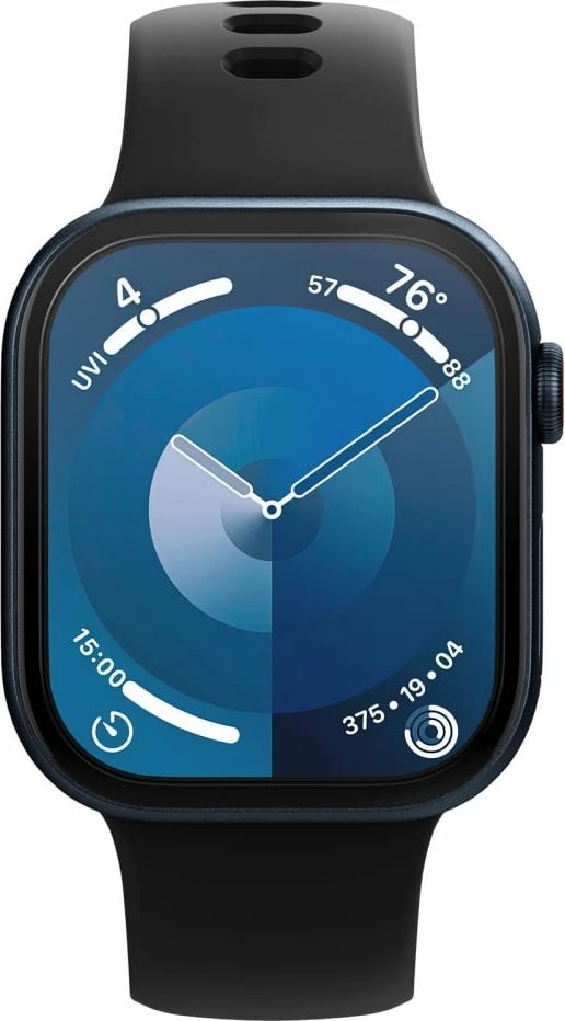 Mbrojtëse ekrani për smartwatch Spigen Elite Shield EZ FIT Hybrid Glass, për Apple Watch 10 46mm, Transparent, 2-pack