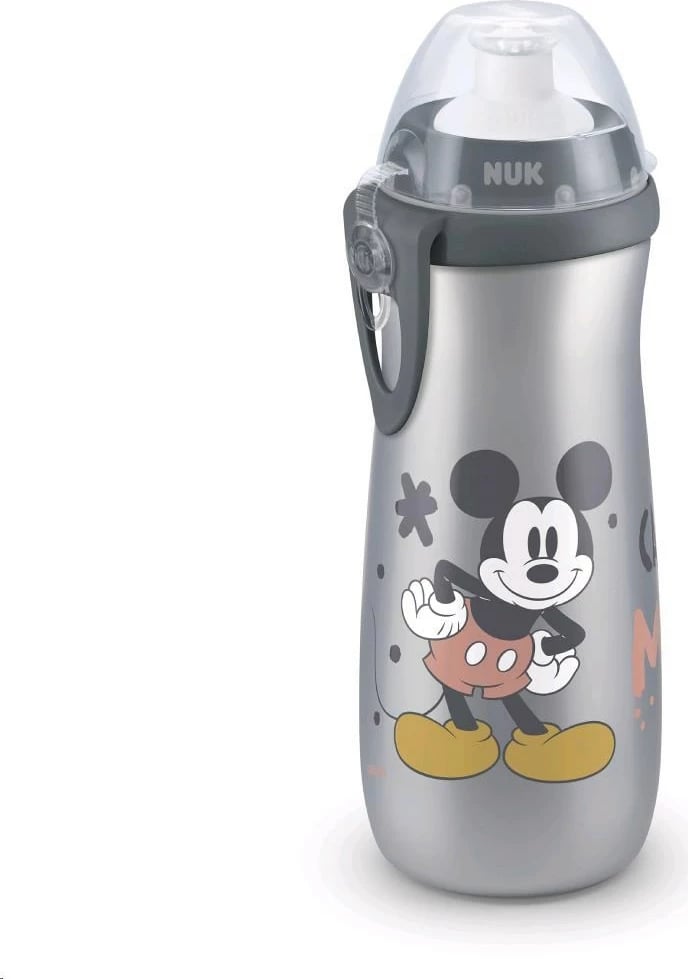 shishe sportive NUK Sports Cup Disney Mickey 450 ml, gri