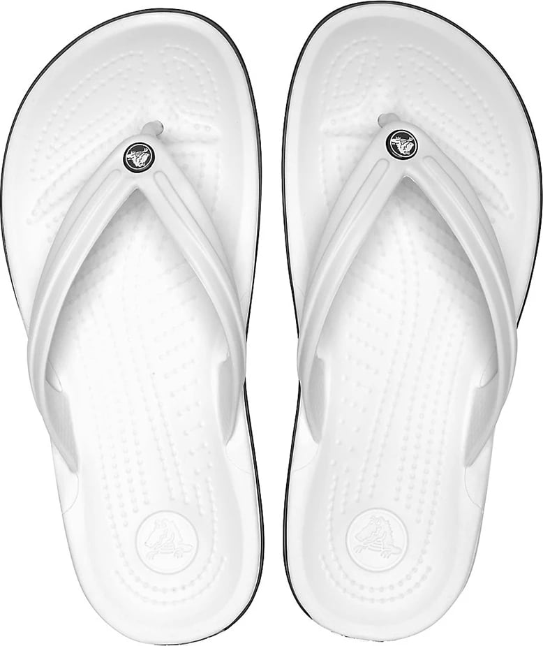Papuqe unisex Crocs, të bardha