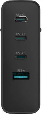 Karikues muri Natec Ribera GAN, 100W, 3x USB-C + 1x USB-A, i zi