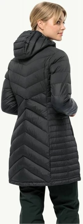 Jakne Jack Wolfskin për femra, të zeza