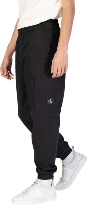 Pantallona Calvin Klein Jeans për meshkuj, të zeza