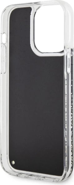 Mbështjellës Guess Liquid Glitter Marble për iPhone 14 Pro Max 6.7", i zi Mbështjellës Guess Liquid Glitter Marble për iPhone 14 Pro Max 6.7", i zi