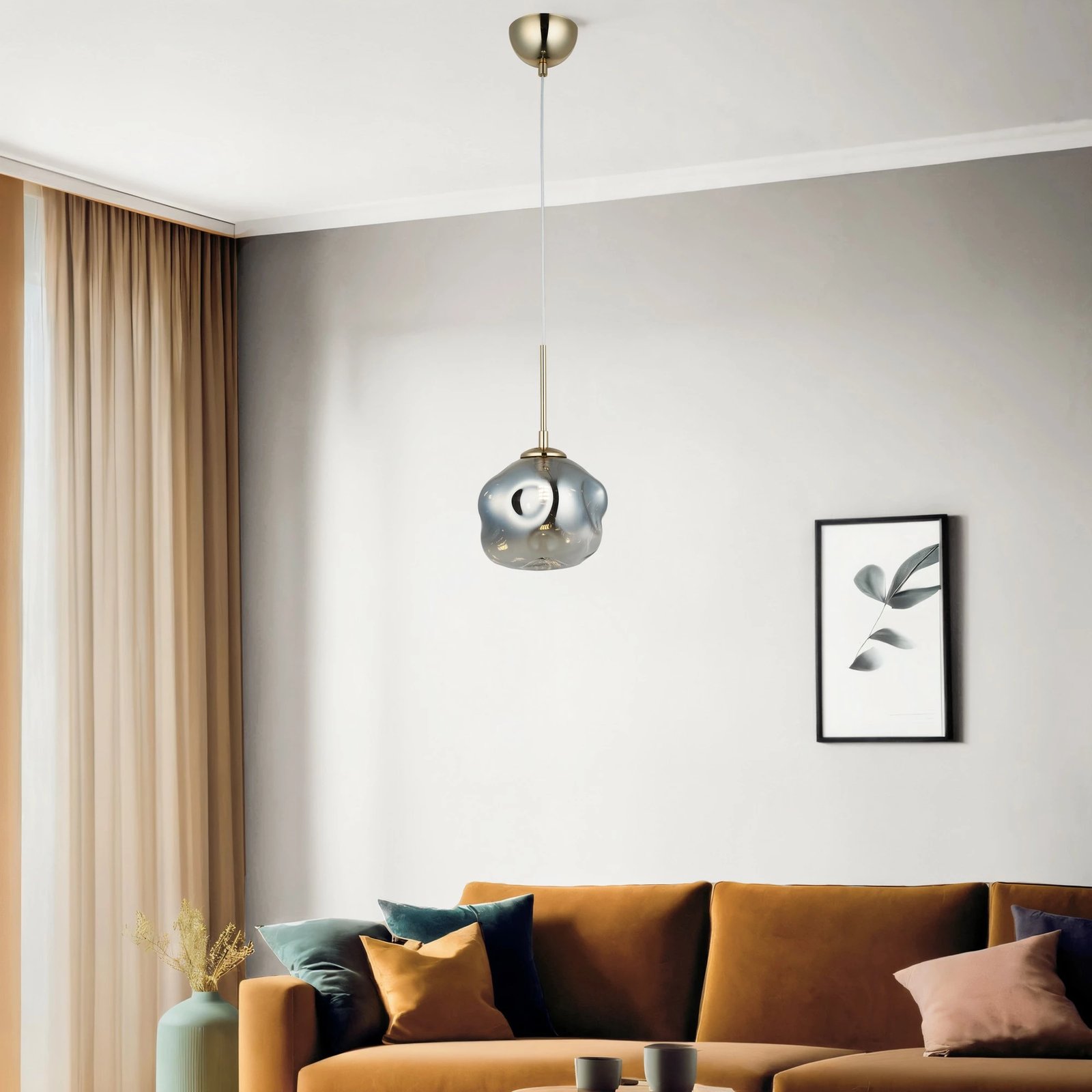 Llambë tavani Opviq, Herman, ngjyrë ari, 80-01