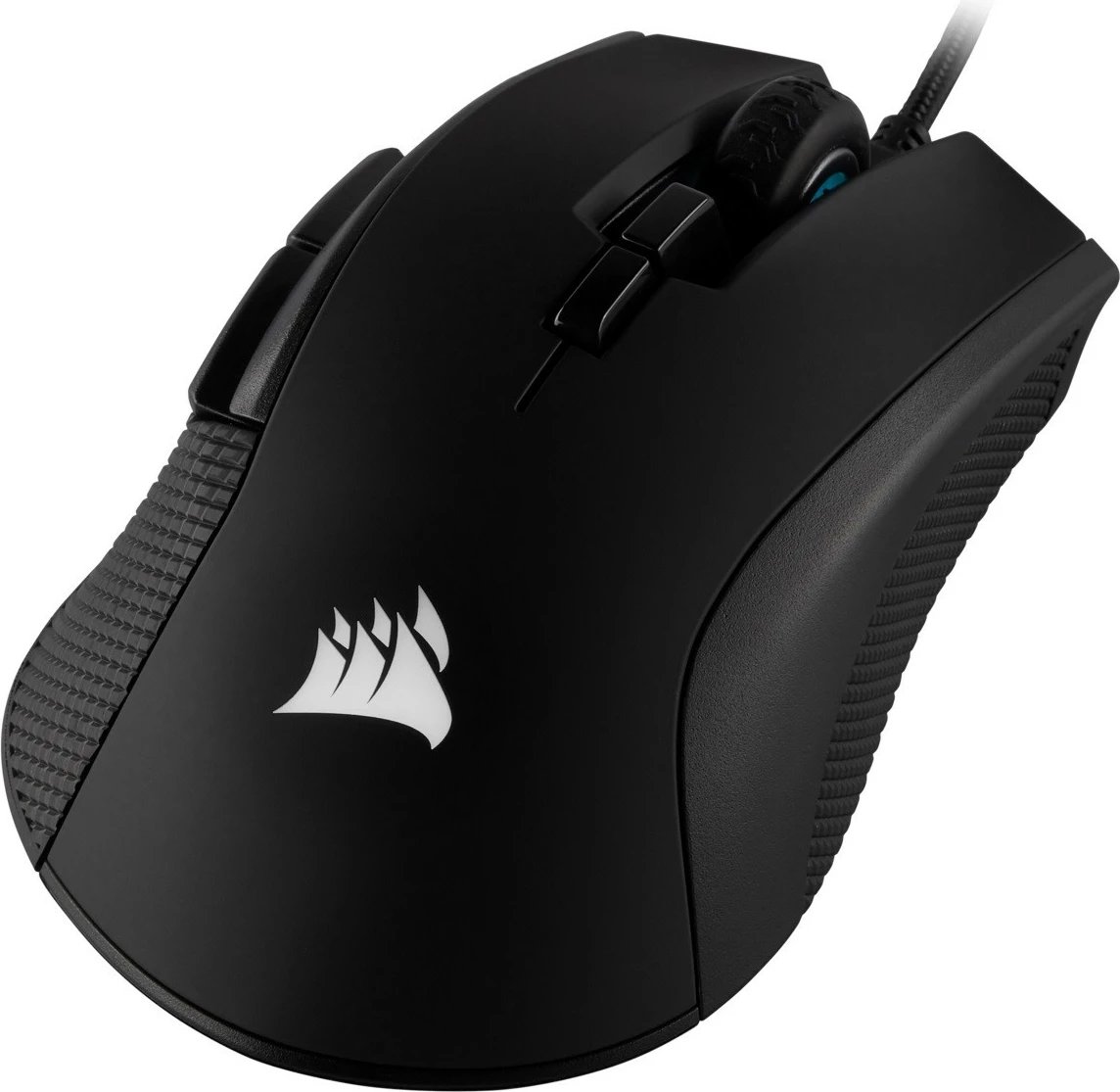 Maus gaming Corsair IRONCLAW RGB, me kabllo, 18000 DPI, i zi