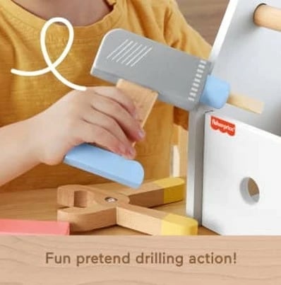 Set veglash druri për fëmijë Fisher Price HYG50, multikolor, 9 pjesë