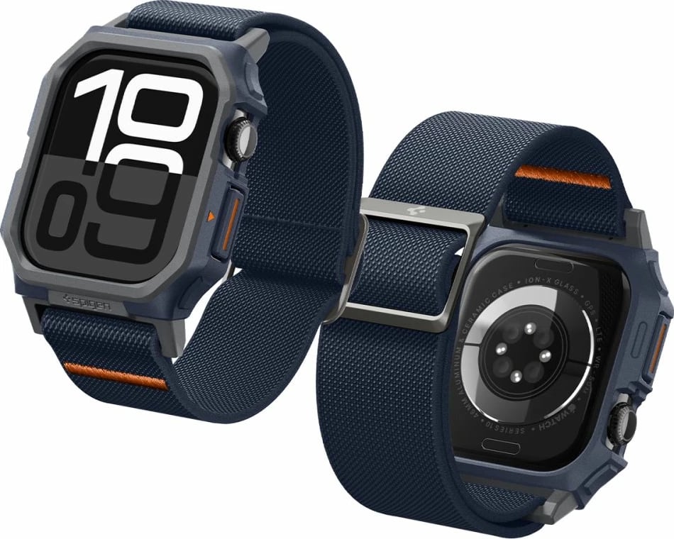 Rrip Spigen Lite Fit Pro për Apple Watch 10, 46mm, Kaltër