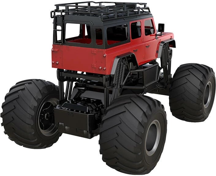 Veture lodër me telekomandë Double Eagle Land Rover Defender E375-003, 1:8, e kuqe