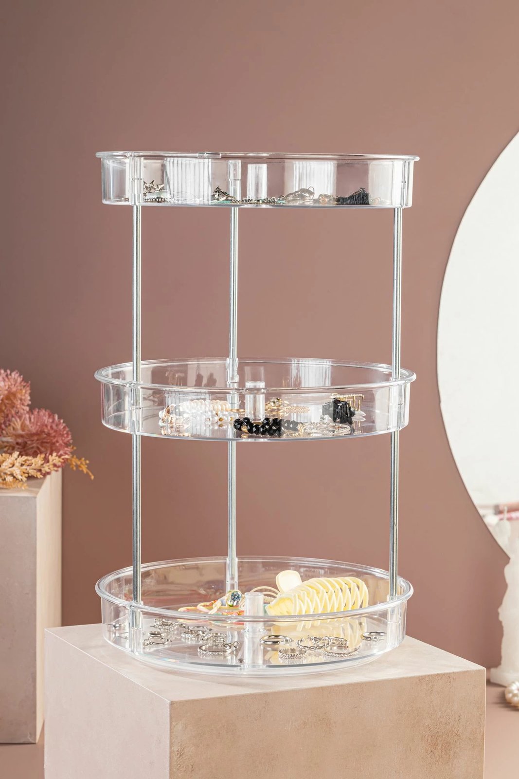 Organizues për make-up, transparent, CPLAS3