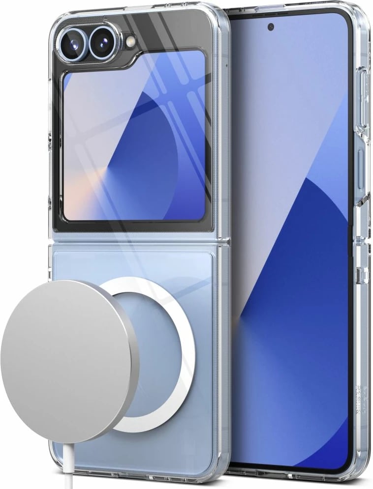Mbështjellës Ringke Fusion MagSafe për Samsung Galaxy Z Flip 6, Transparent