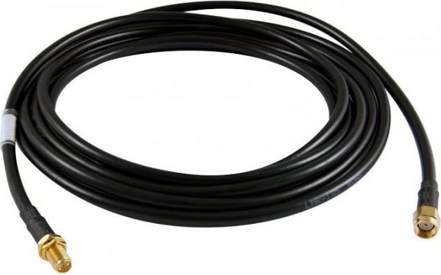Kabllo ALLNET ANT-CAB-RSMA-RSMA-700, 7 m, LMR-195, R-SMA(m), R-SMA(f), E zezë