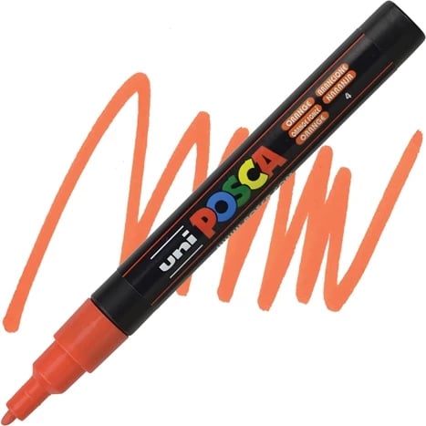UNI-MARKER pc-3m POSCA ORANGE