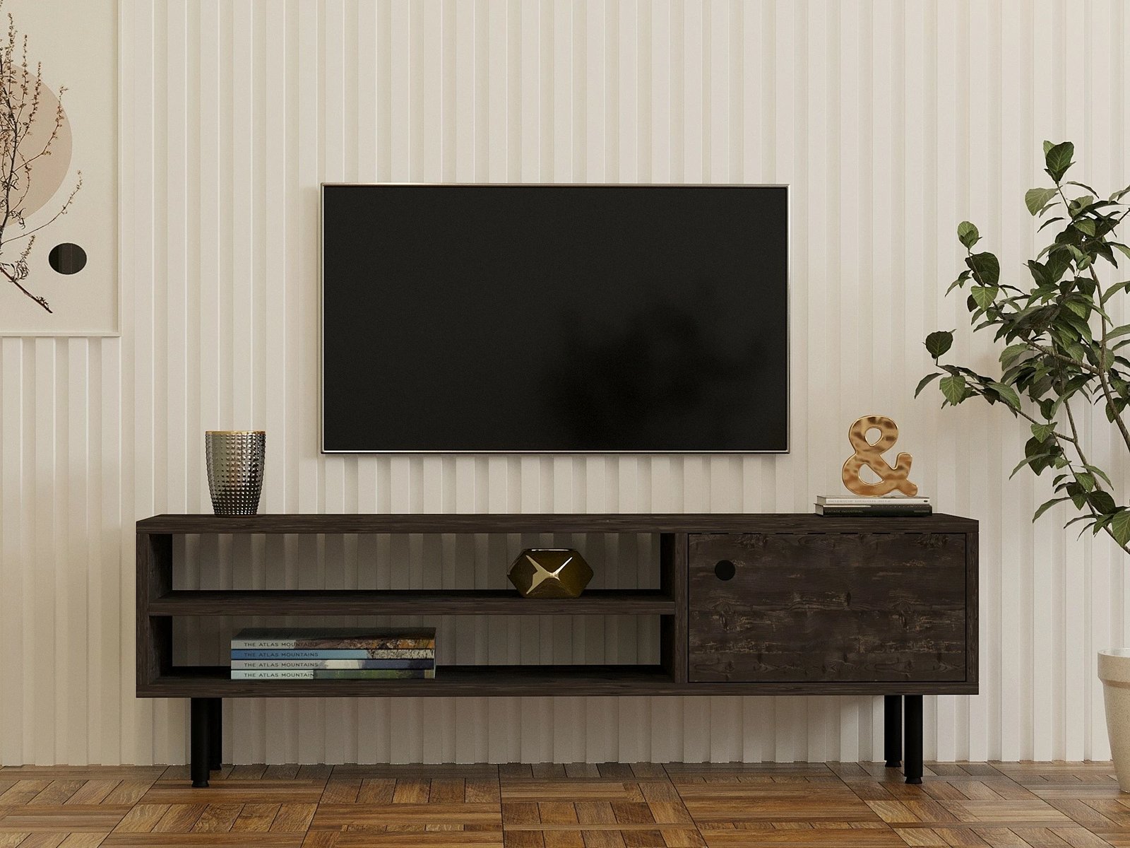 Komodë TV Hanah Home, Avila, antracit