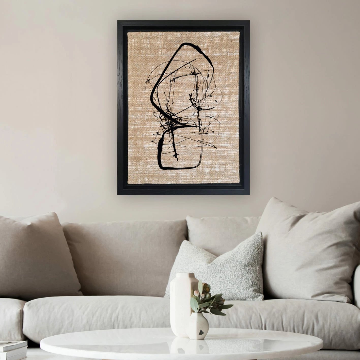 Pikturë dekorative në kanavacë, shumëngjyrëshe, Wallity LSJ31917527396 - 96136, 96x136cm