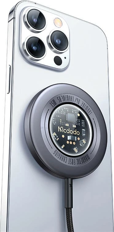 Mbushës wireless magnetik Mcdodo CH-2330, 15W, Gri