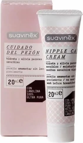 Krem për kujdesin e thithave Suavinex Nipple Care Cream 20ml unisex