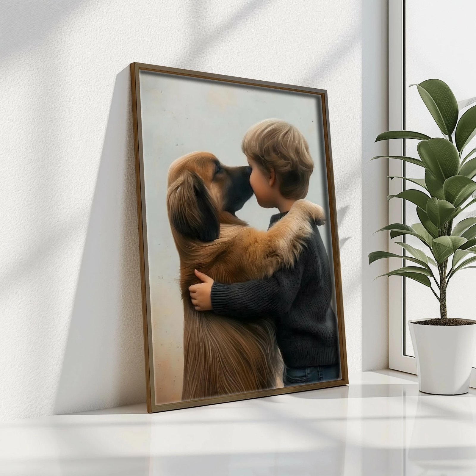 Pikturë dekorative me kornizë MDF, shumëngjyrëshe, Wallity, GE228-L, 35x47x3.5cm