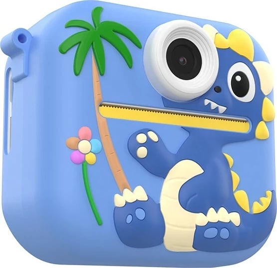 Aparat fotografik Tracer DinoCam, 48MP, printim i menjëhershëm, 13 aksesorë, bardhë