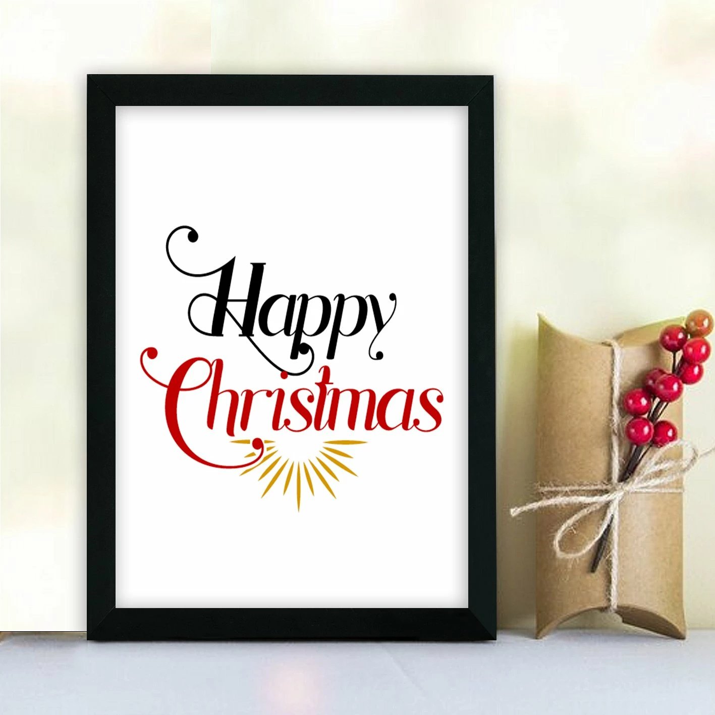 Pikturë dekorative me kornizë MDF, shumëngjyrëshe, Wallity, SC482, 24x29cm