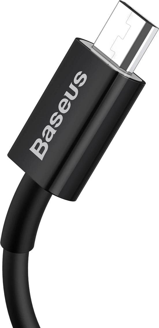 Kabllo Baseus Superior CAMYS-A01, USB-A në micro USB, 2m, e zezë