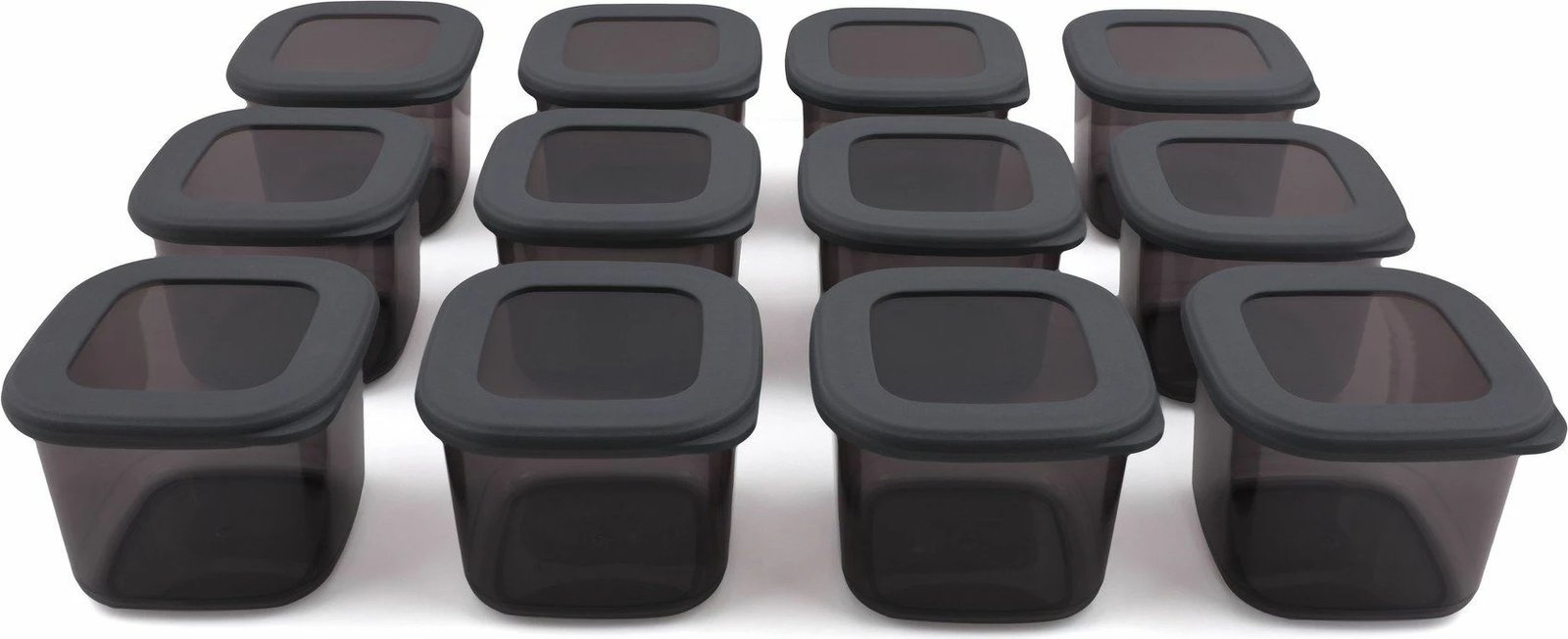 Set kuti për organizim (12 copë), ngjyrë antracit, BNMPOLYAS12-5KAS