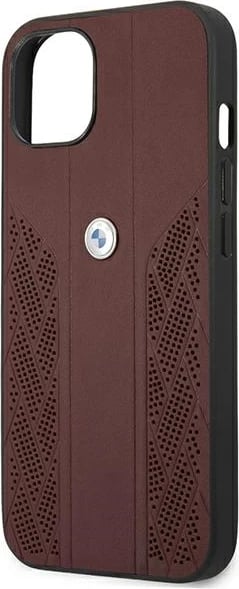 Mbështjellës BMW BMHCP13MRSPPR për iPhone 13, 6.1", lëkurë, i kuq