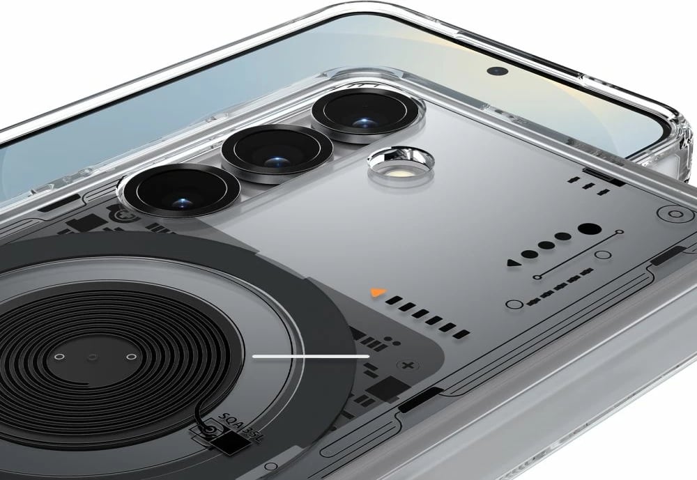 Mbështjellës Spigen Ultra Hybrid Mag për Samsung Galaxy S25 Neo One, Transparent