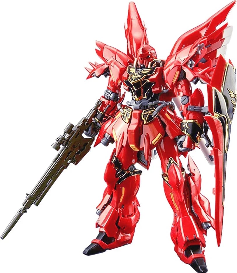 Model Sinanju Bandai RG 1/144, e kuqe Model Sinanju Bandai RG 1/144, e kuqe