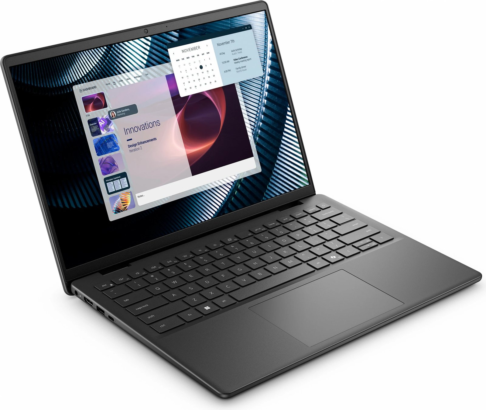 Kompjuter Dell Pro 14 Essential PV14250, C5-120U, 16GB, 512GB SSD, 14 inç, Windows 11 Pro, zi