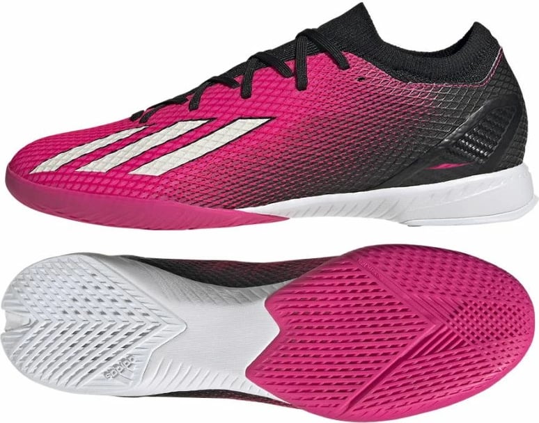 Këpucë futbolli për meshkuj adidas, të zeza dhe rozë