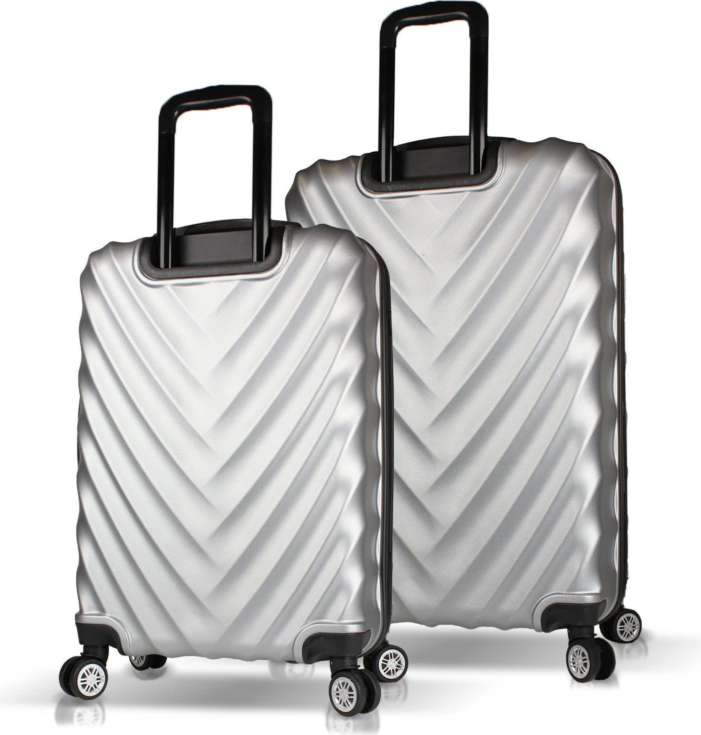 Set valixhesh (2 copë), ngjyrë gri, Zoozie Bags, 6876