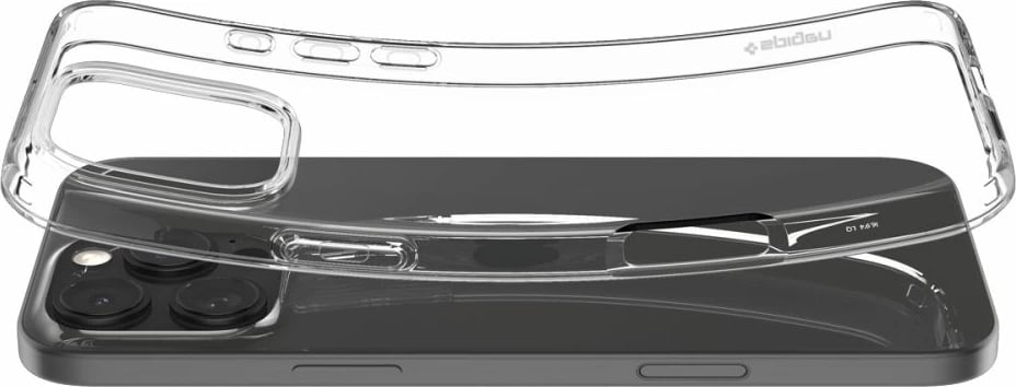 Mbështjellës, Spigen Liquid Crystal për iPhone 16 Pro, TPU i hollë, transparent, set 1 copë