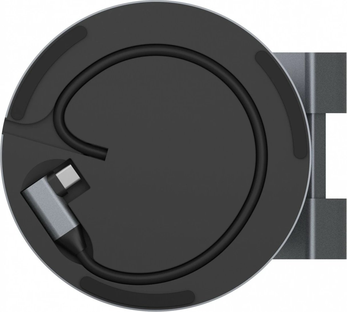 Mbajtëse me stacion dokimi IcyBox IB-TH100-DK për tabletë/celular, anthracite/black