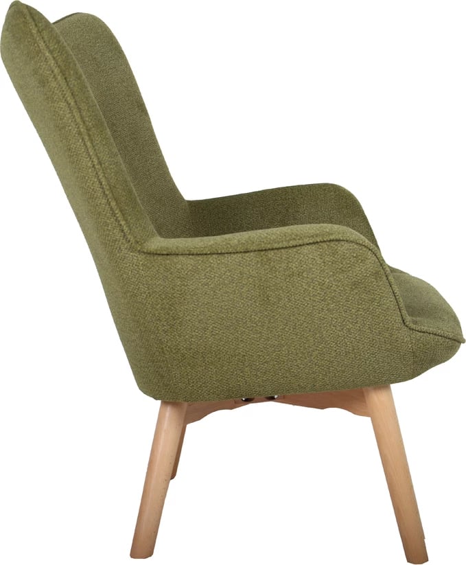 Fotel NAVONA, ngjyrë lime, 72x82x94