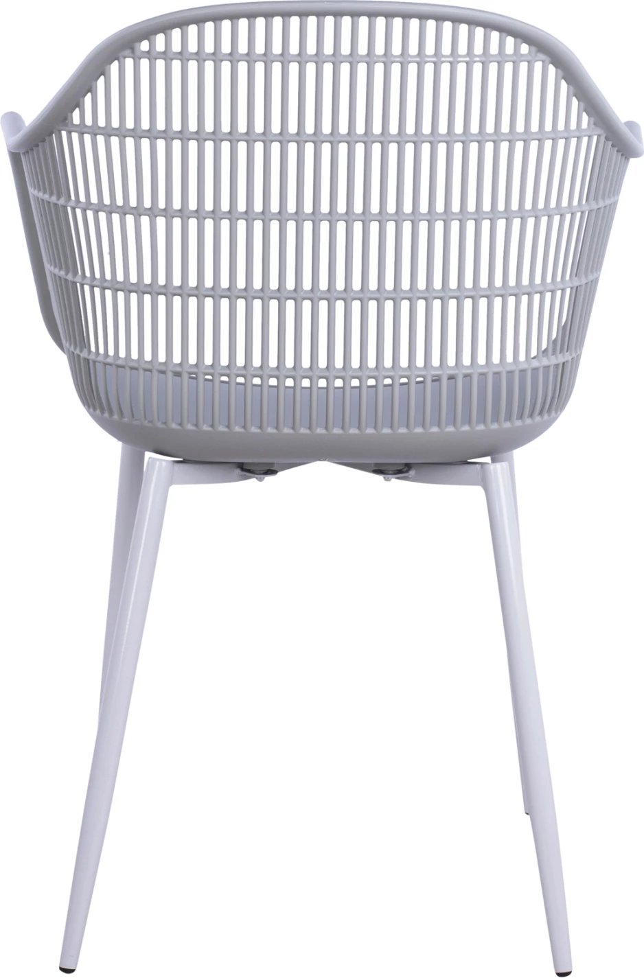 Karrige me krahë Hadi polipropileni gri 61x57x85cm FH8511.10, set prej 4 copë