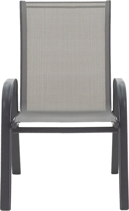 Karrige metalike e grumbullueshme, ngjyrë antracit, 55x75x95cm