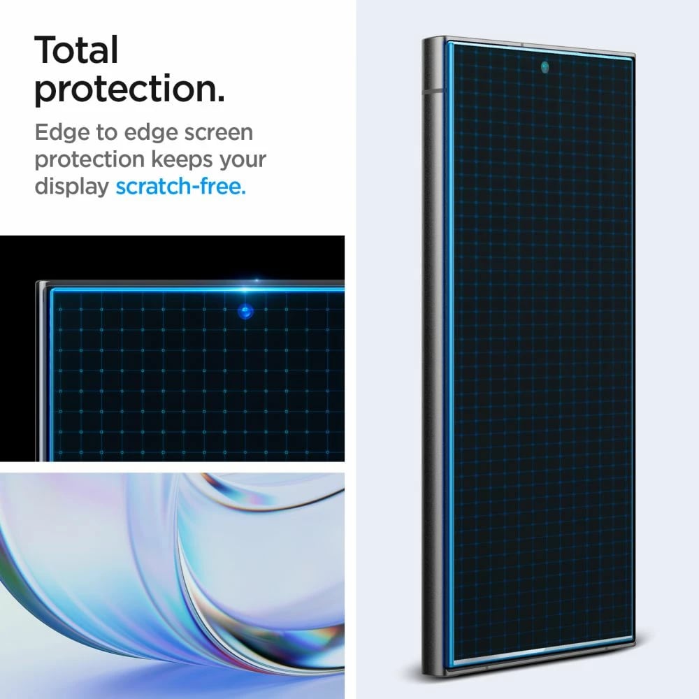 Mbrojtës ekrani Spigen Glas.tR EZ Fit Privacy për Samsung Galaxy S24 Ultra, 2 copë