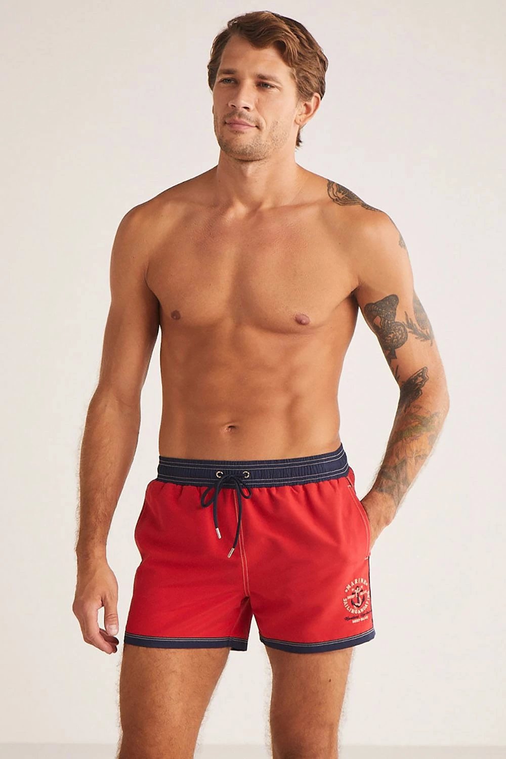 Tanga noti për meshkuj Jumeon, ngjyrë e kuqe, madhësia L