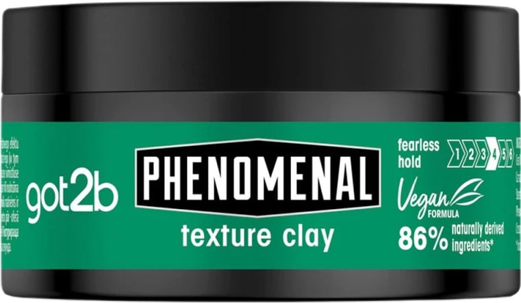 Argjilë për flokë Got2B Phenomenal për meshkuj, 100ml
