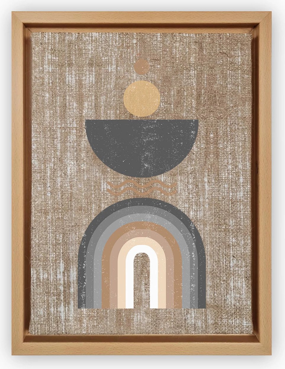 Pikturë dekorative në kanavacë, shumëngjyrëshe, Wallity, LNJ21804047877 - 96136, 96x136cm