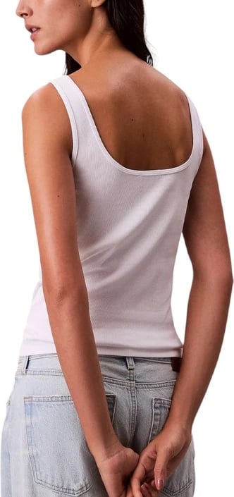 Maicë femra Calvin Klein Jeans, e bardhë