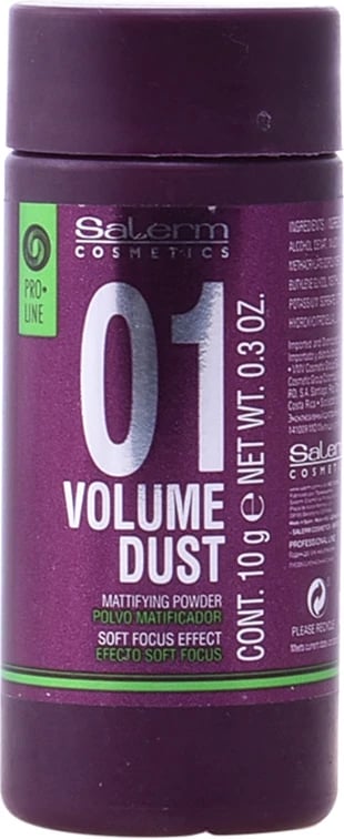Pluhur volumizues për flokë Salerm Cosmetics 01 Volume Dust 10g
