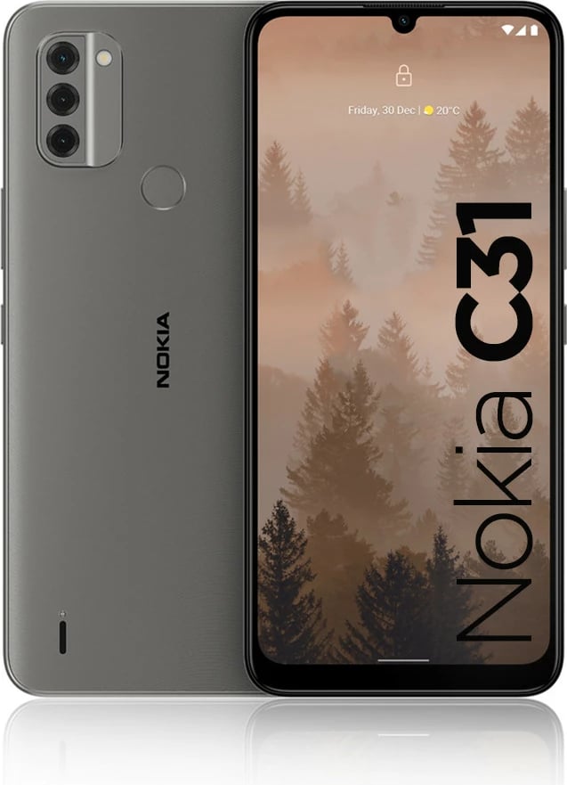 Celular Nokia C31, 64GB, hiri