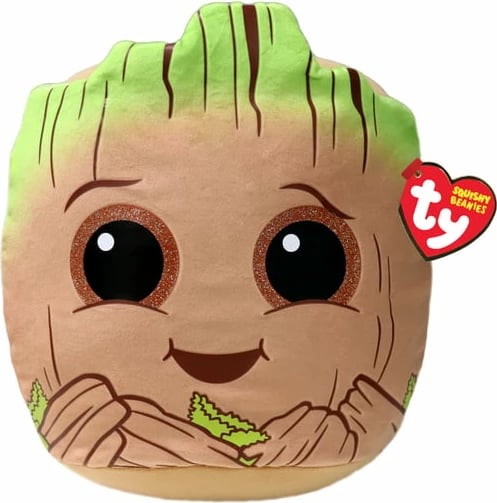 Lodër e butë Ty Squishy Beanies Groot 25cm Soft Toy