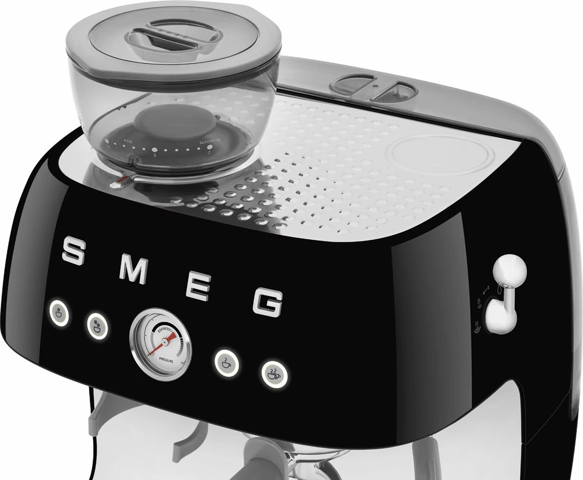 Aparat i kafes espresso SMEG EGF03BLEU, i zi