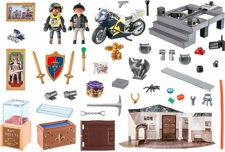 Set figurina Playmobil City Action 71347 Advent Calendar, 102 pjesë
