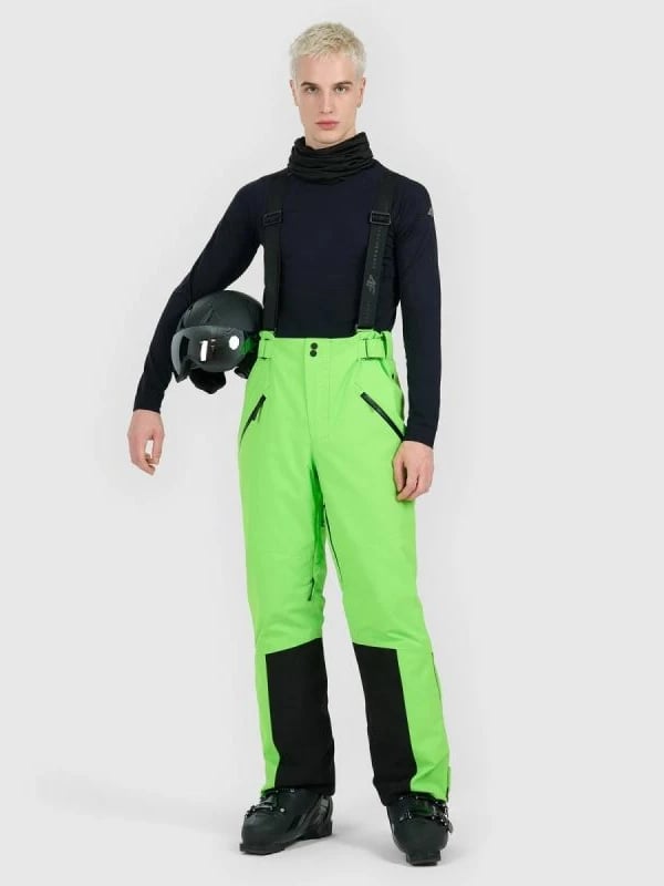 Pantallona skijimi për meshkuj 4f, të zeza