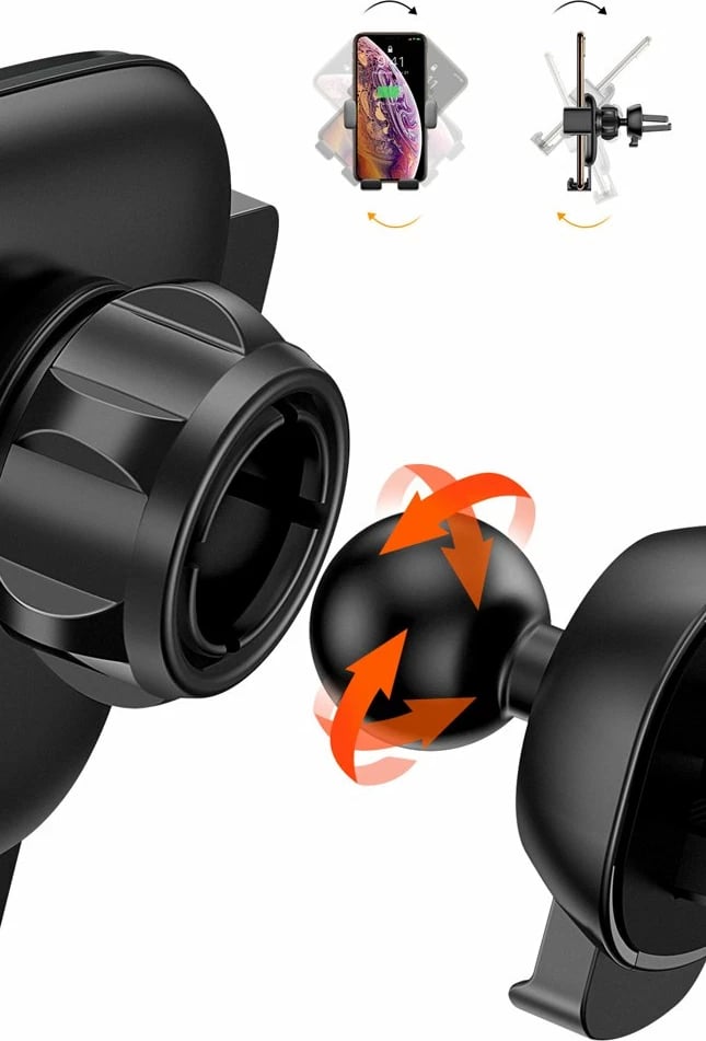 Mbajtës graviteti për celular Baseus Cube SUYL-FK01 për ventilator të makinës, i zi